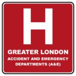 London accident and emergency departments