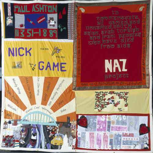 AIDS Memorial Quilts (UK and USA)