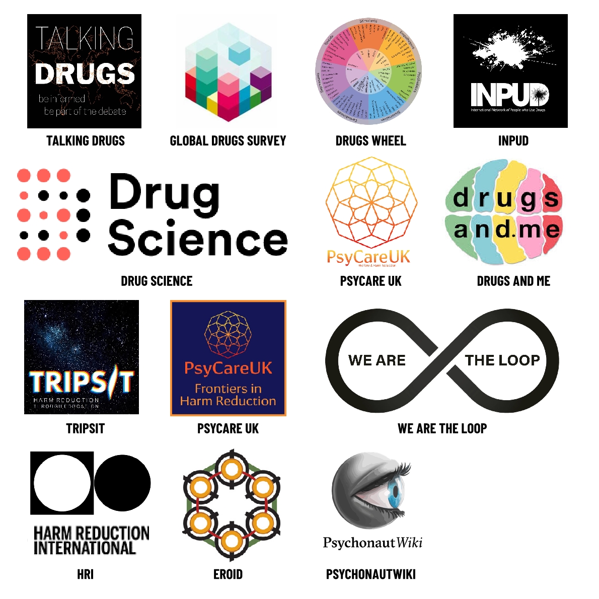 Drugs and harm reduction organisations